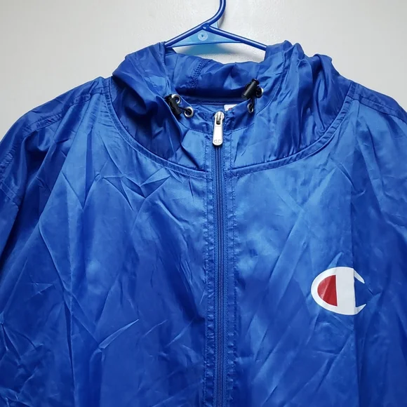 Champion Jacket Mens Big and Tall Hoodie Anorak Windbreaker Jacket for Men (NWT) - Picture 13 of 14